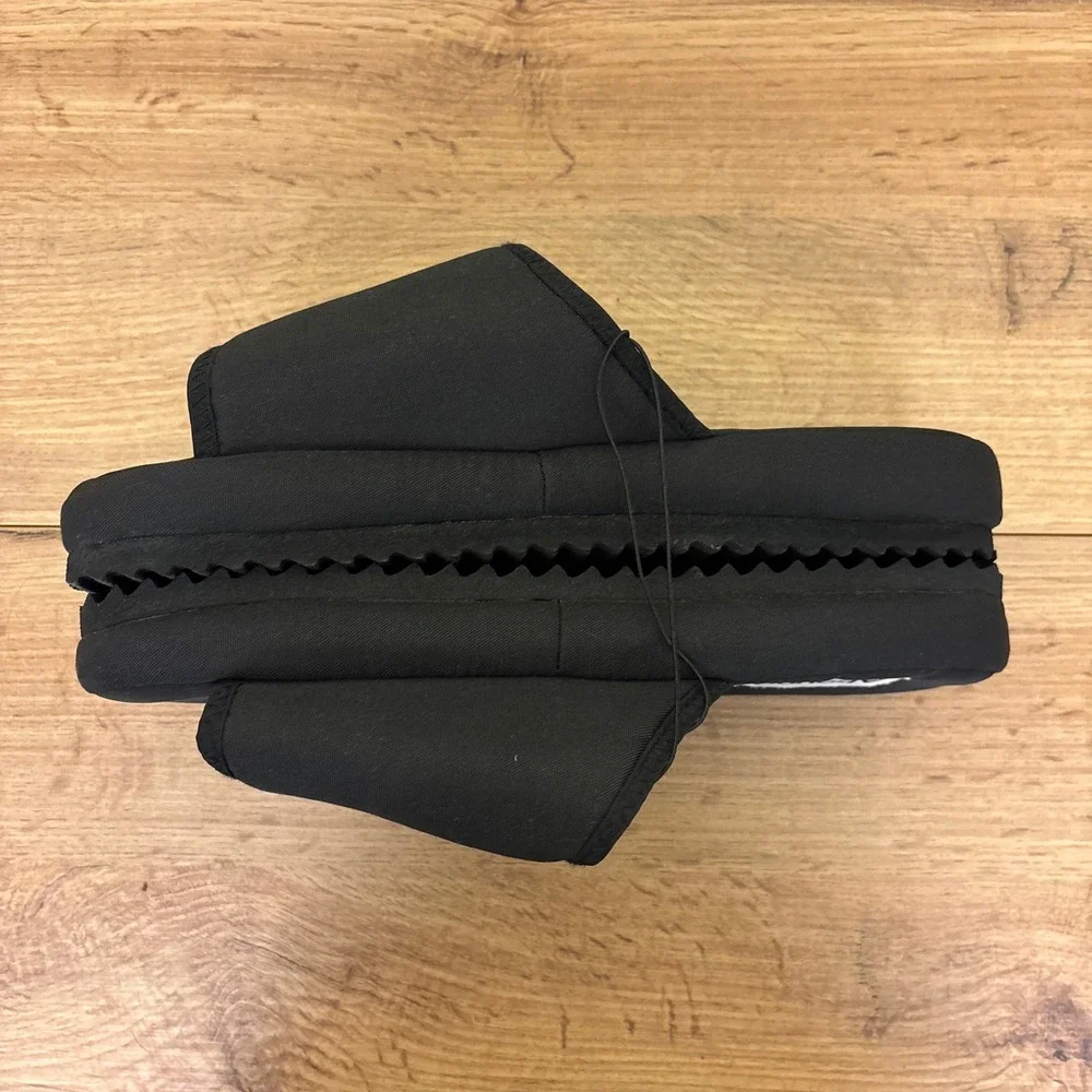 ABOUND Fabric Slide Sandal Black Men Size Small 7-8 Athletic Lounge Comfort